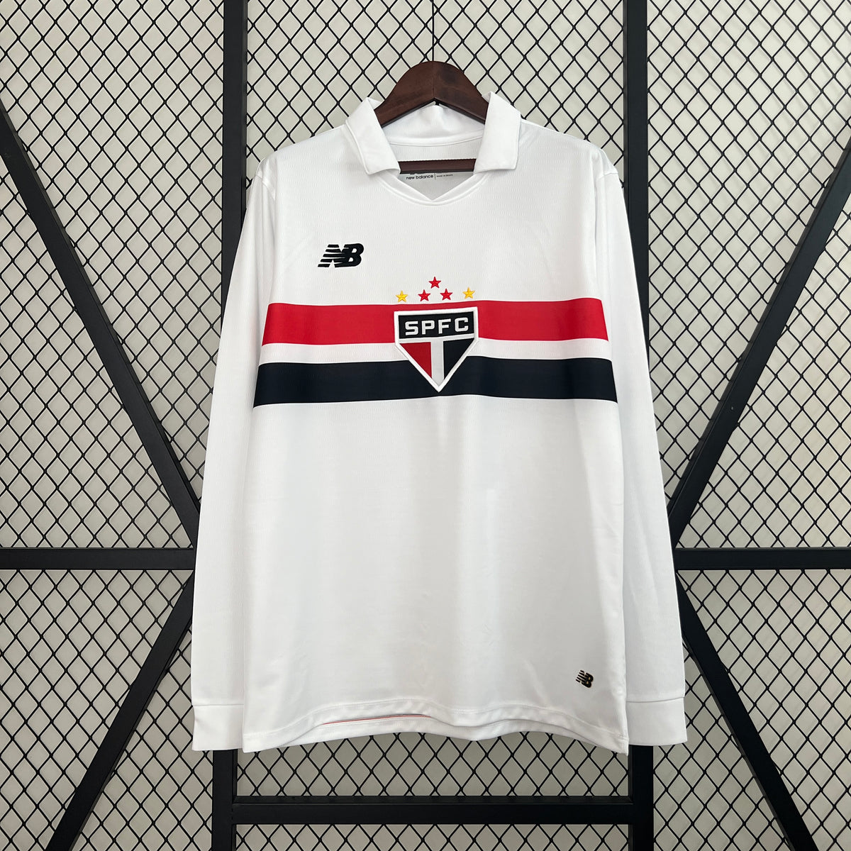 Camisa São Paulo Manga Longa 2024/25 Home