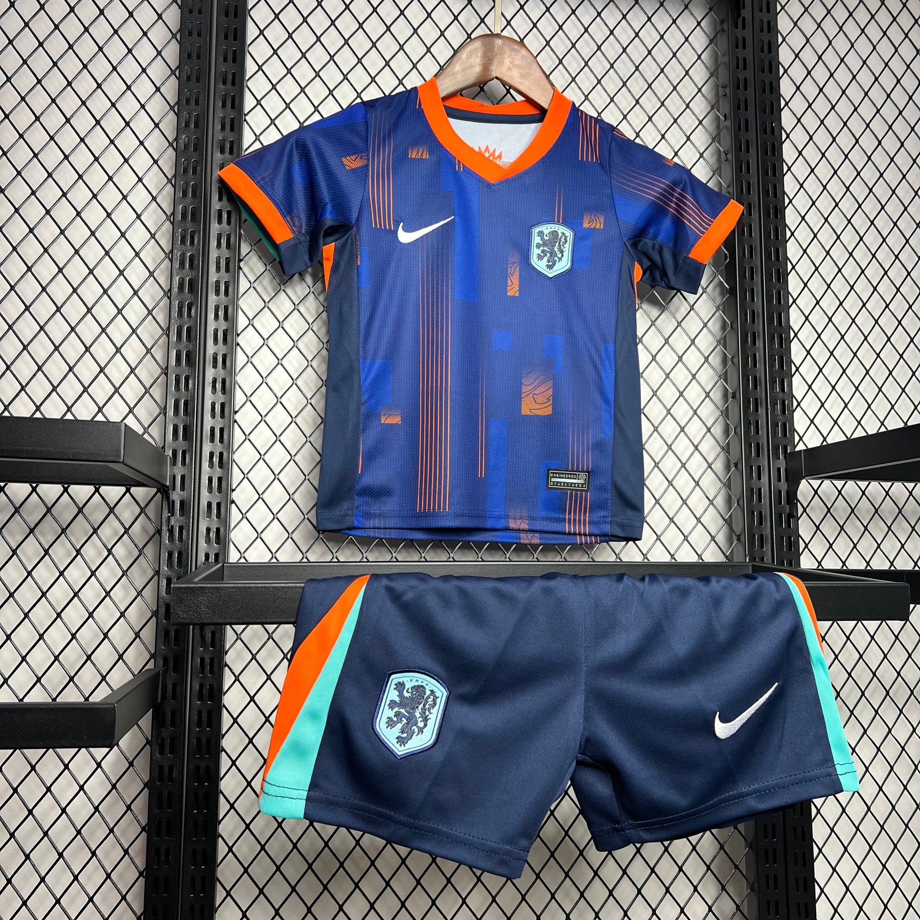 Conjunto Infantil Holanda 2024/25 Away