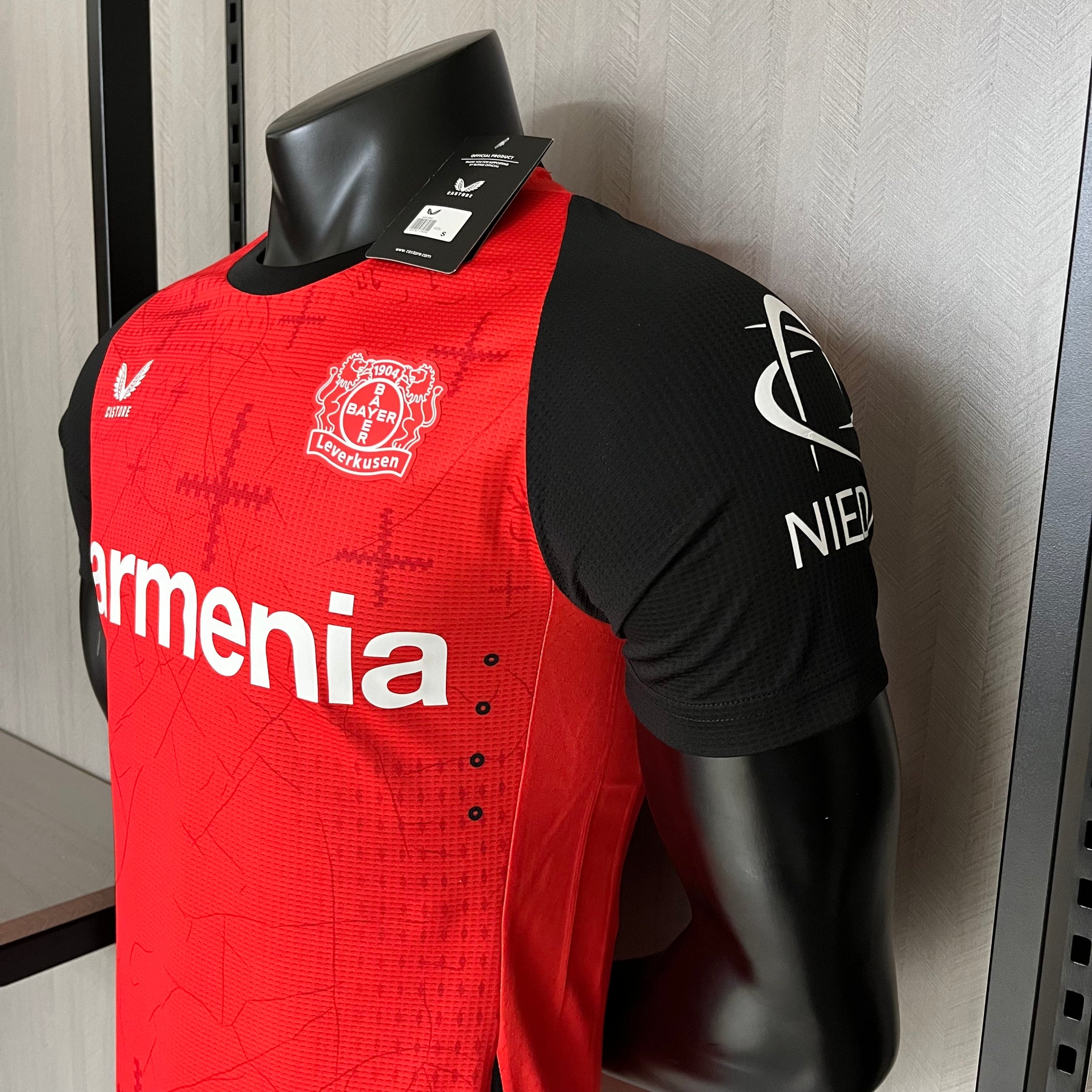 Camisa Bayer Leverkusen 2024/25 Home Versão Jogador