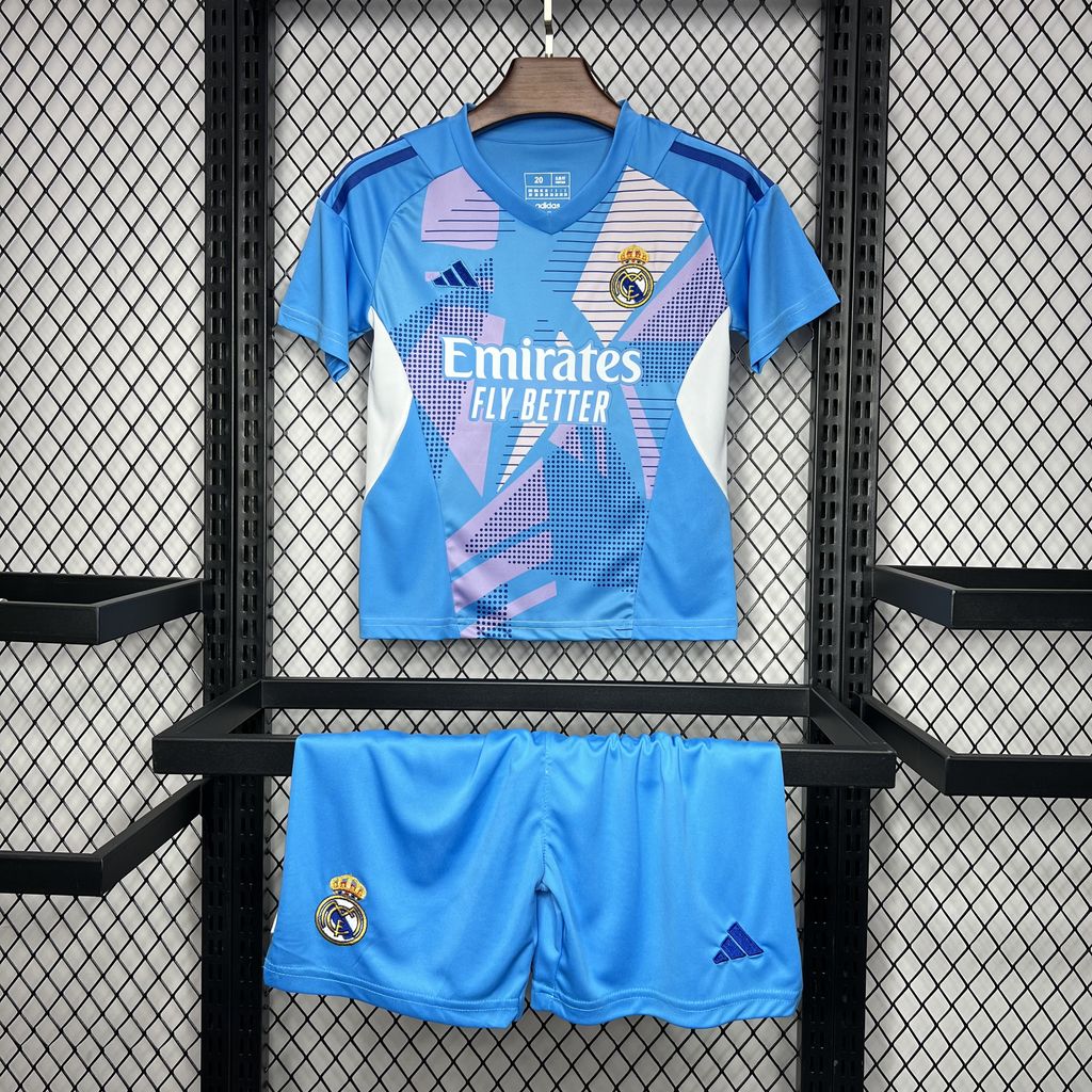 Conjunto Infantil Real Madrid 2024/25 Goleiro