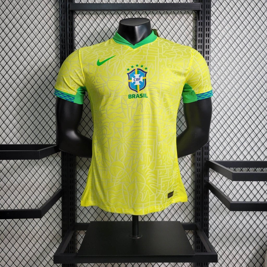 Camisa Brasil home 2024/25 Versão Jogador