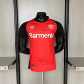 Camisa Bayer Leverkusen 2024/25 Home Versão Jogador