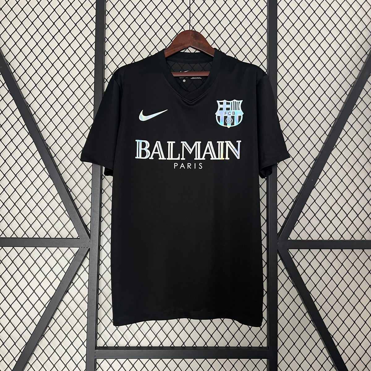 Camisa Barcelona x Balmain 2024/25