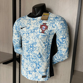 Camisa Portugal 2024/25 Away Manga Longa Versão Jogador