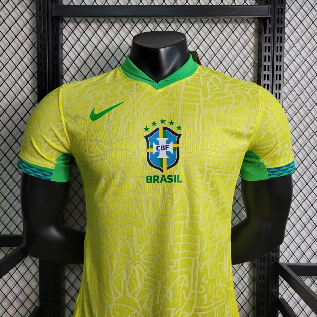 Camisa Brasil home 2024/25 Versão Jogador