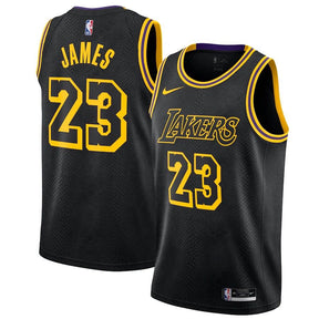 Regata NBA Los Angeles Lakers - LeBron James #23 Black