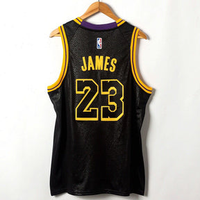 Regata NBA Los Angeles Lakers - LeBron James #23 Black