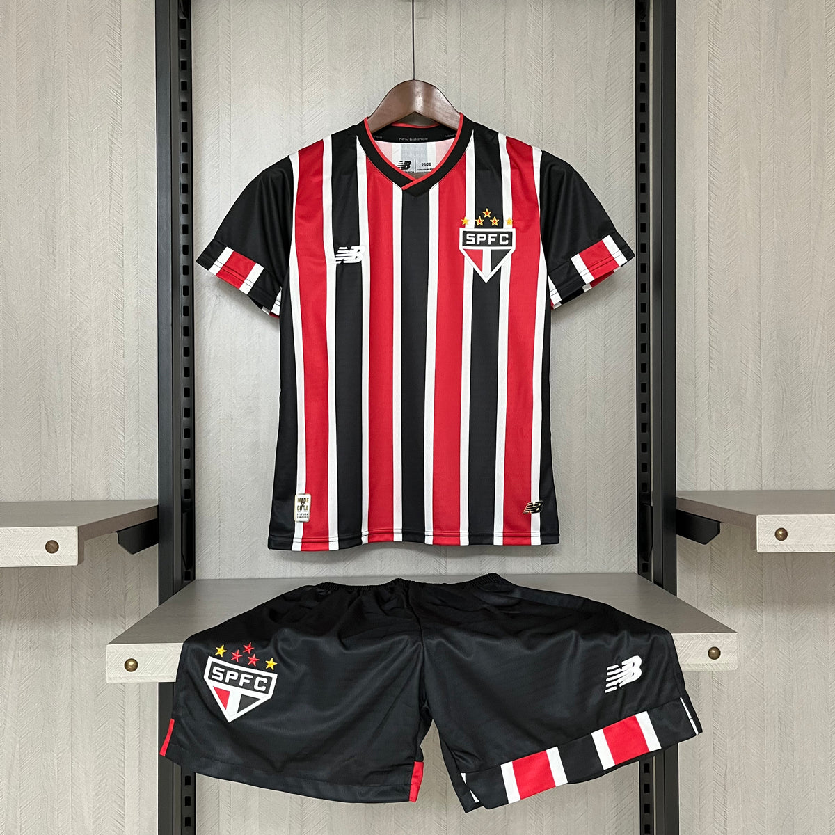 Conjunto Infantil São Paulo 2024/25 Away