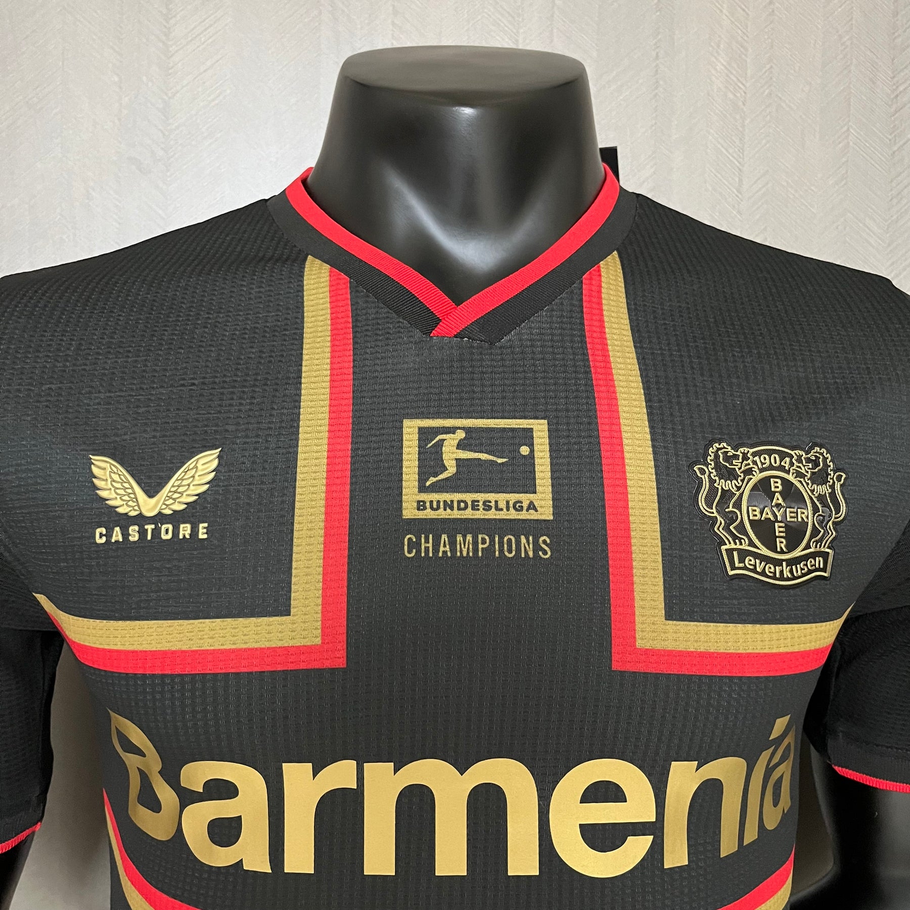 Camisa Bayer Leverkusen 2024/25 Black Versão Jogador