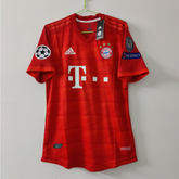 Camisa Retrô Bayern 19/20 com Patchs