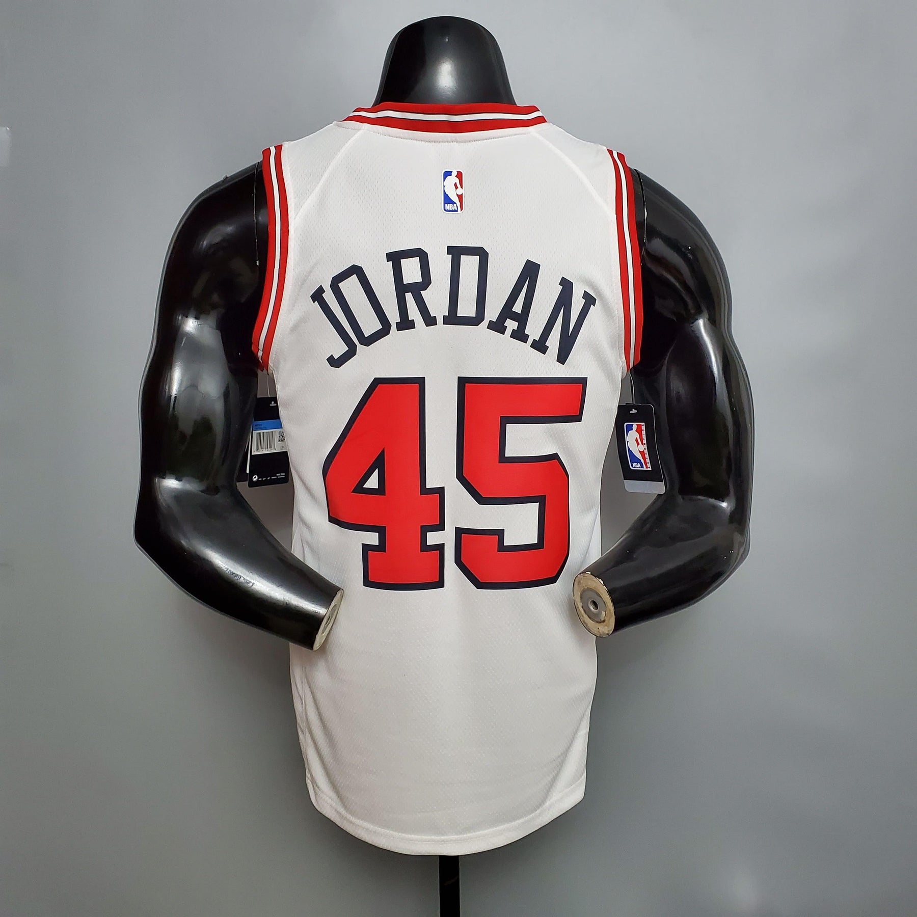 Regata NBA Chicago Bulls - Jordan #45 NCR White