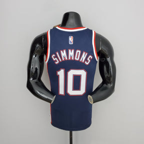 Regata NBA Brooklyn Nets - Simmons #10 City Edition Royal Blue