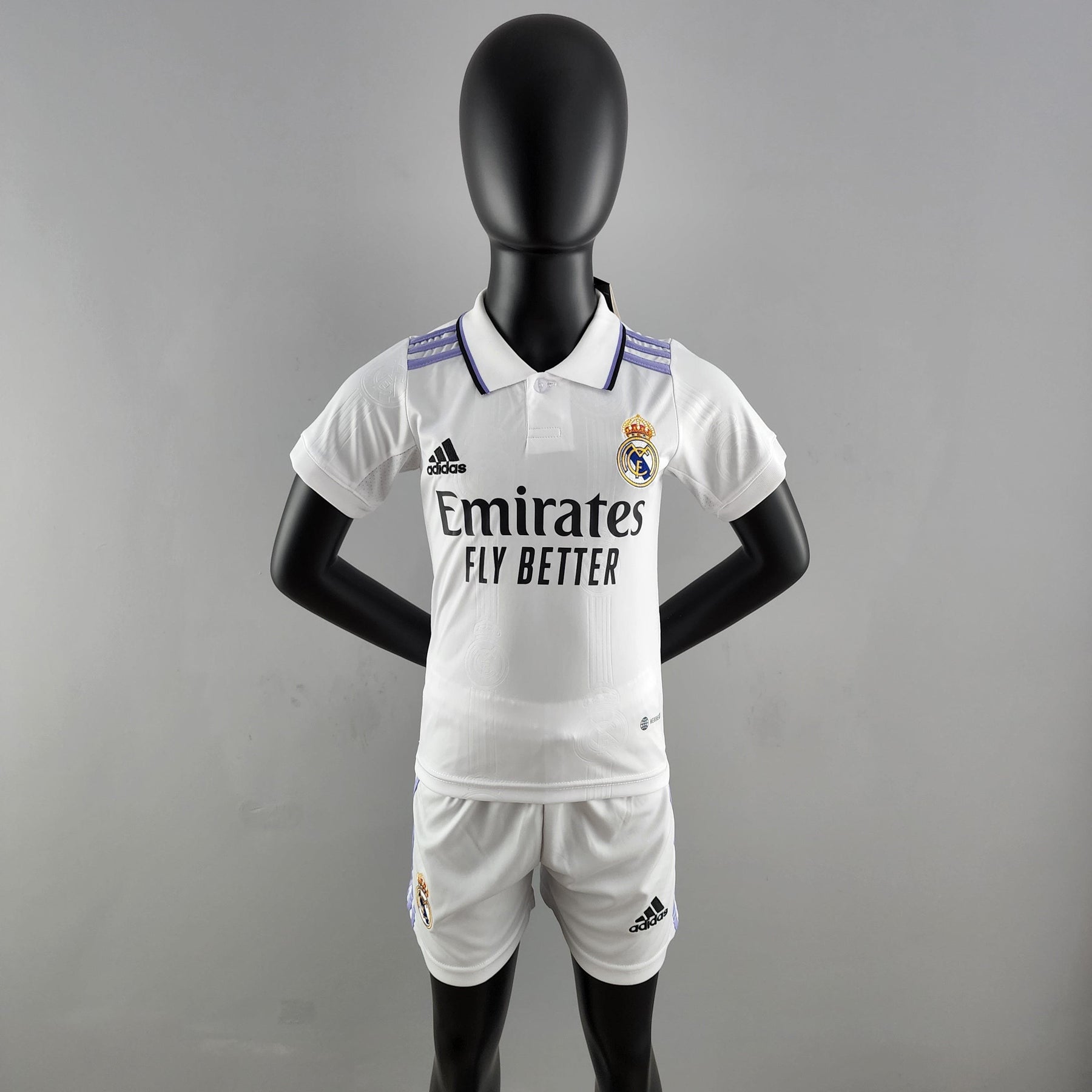 Conjunto Infantil Real Madrid 2022/23 - Home - ResPeita Sports 