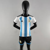 Conjunto Infantil Argentina 2022/23 - Home Torcedor Pro