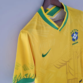 Camisa Seleção Brasil 2022/23 Amarelo Clássico - ResPeita Sports