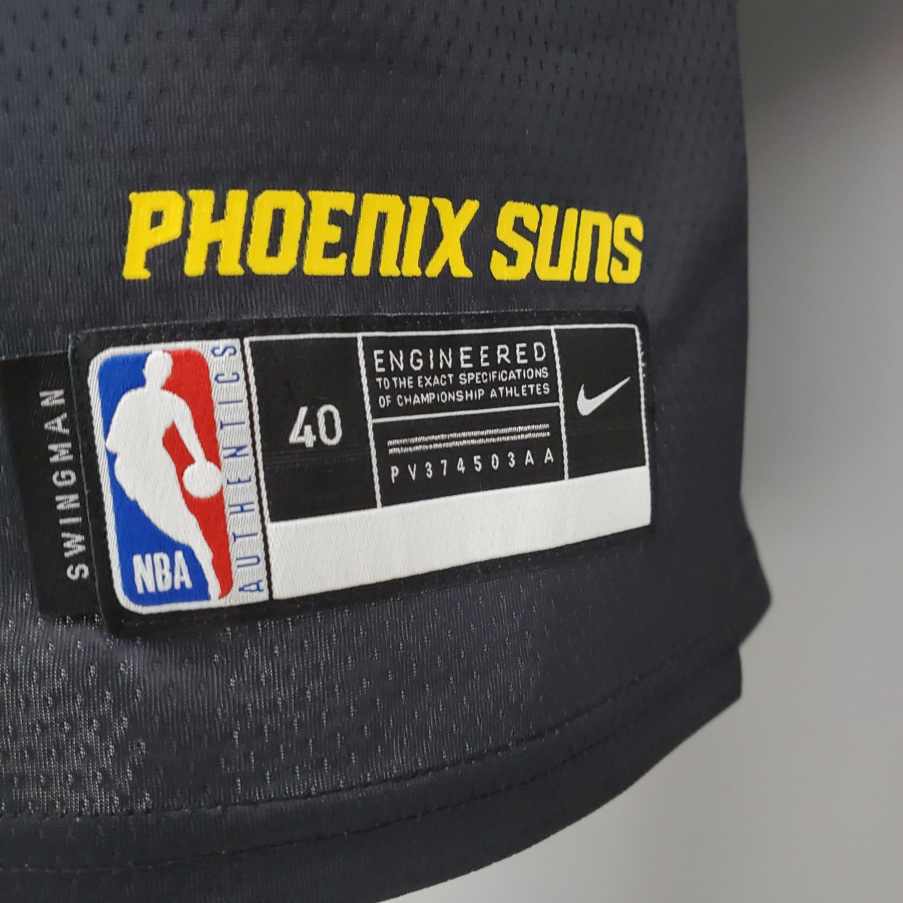 Regata NBA Phoenix Suns - Paul #3 The Valley Edition Black