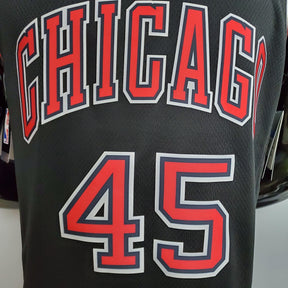 Regata NBA Chicago Bulls - Jordan #45 NCR Black