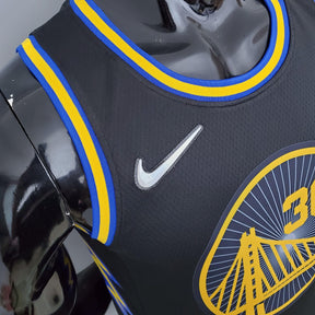 Regata NBA Golden State Warriors - Stephen Curry #30 75th Anniversary Black Edition