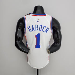 Regata NBA Philadelphia 76ers - Harden #1 White