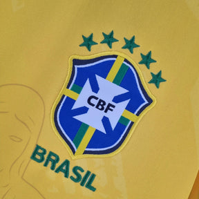 Camisa Seleção Brasil 2022/23 Amarelo Clássico - ResPeita Sports