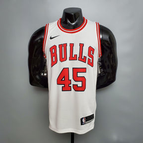 Regata NBA Chicago Bulls - Jordan #45 NCR White