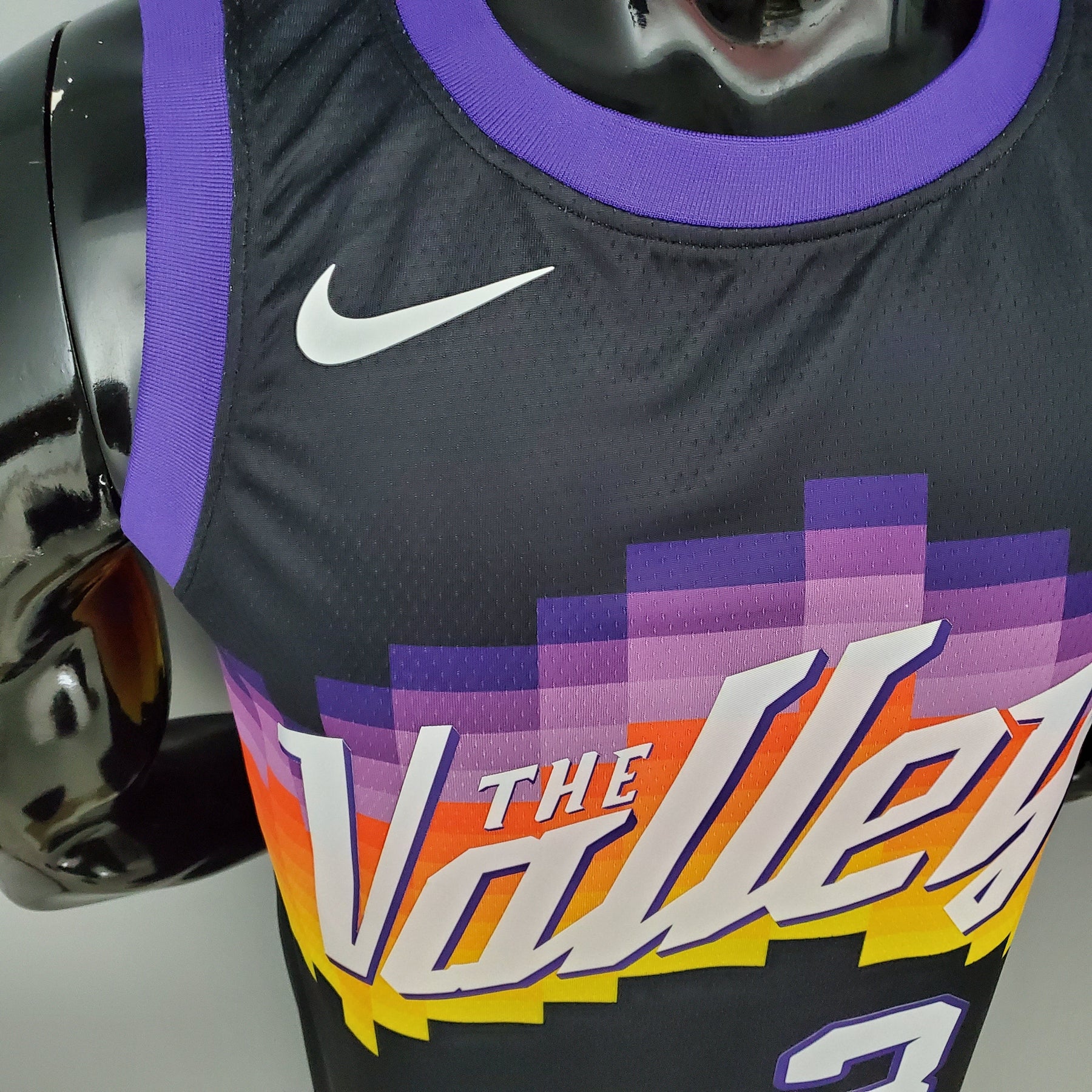 Regata NBA Phoenix Suns - Paul #3 The Valley Edition Black