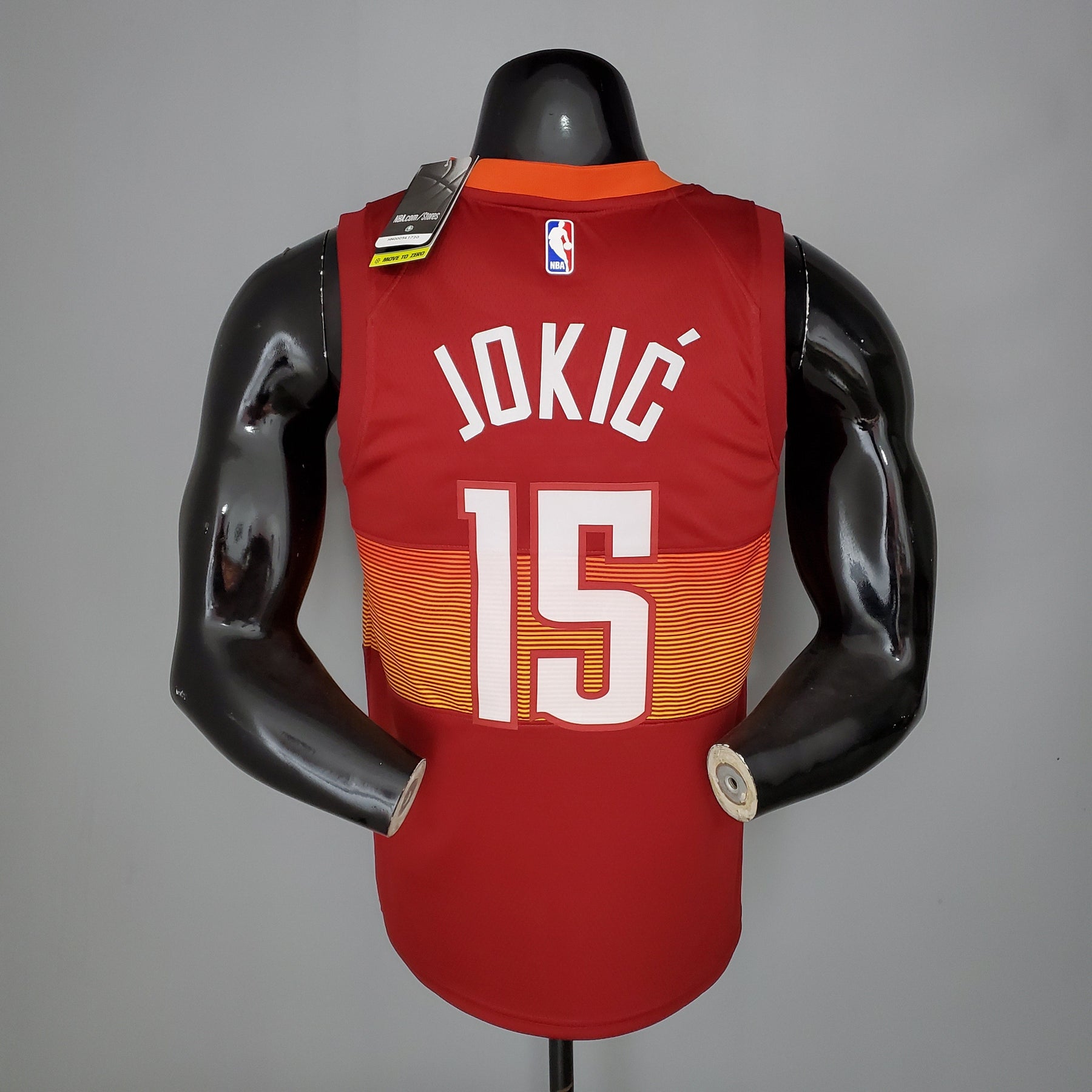 Regata NBA Denver Nuggets - Jokic #15 City Edition Red