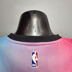 Regata NBA Miami Heat - Butler #22 City Edition Pink Blue