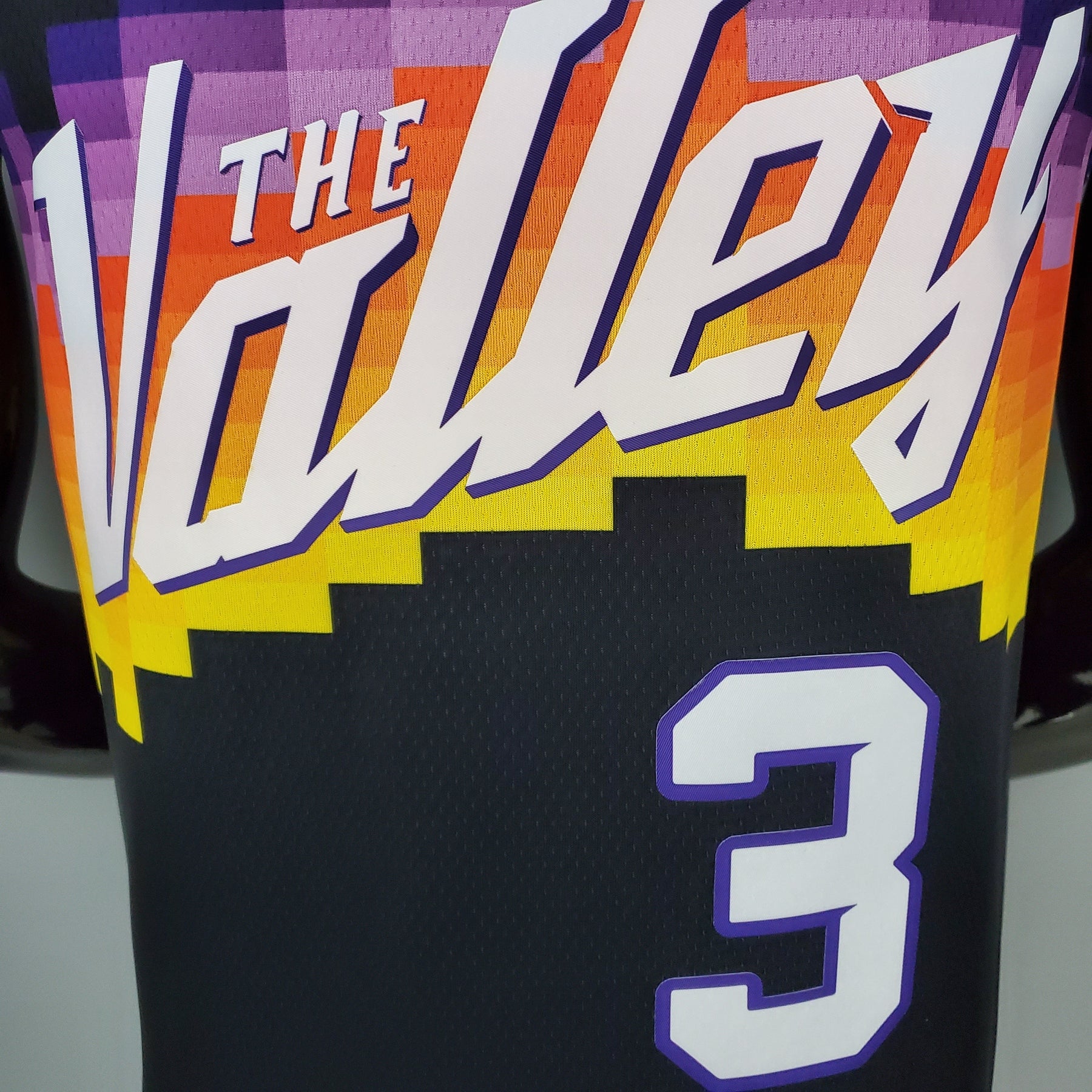 Regata NBA Phoenix Suns - Paul #3 The Valley Edition Black