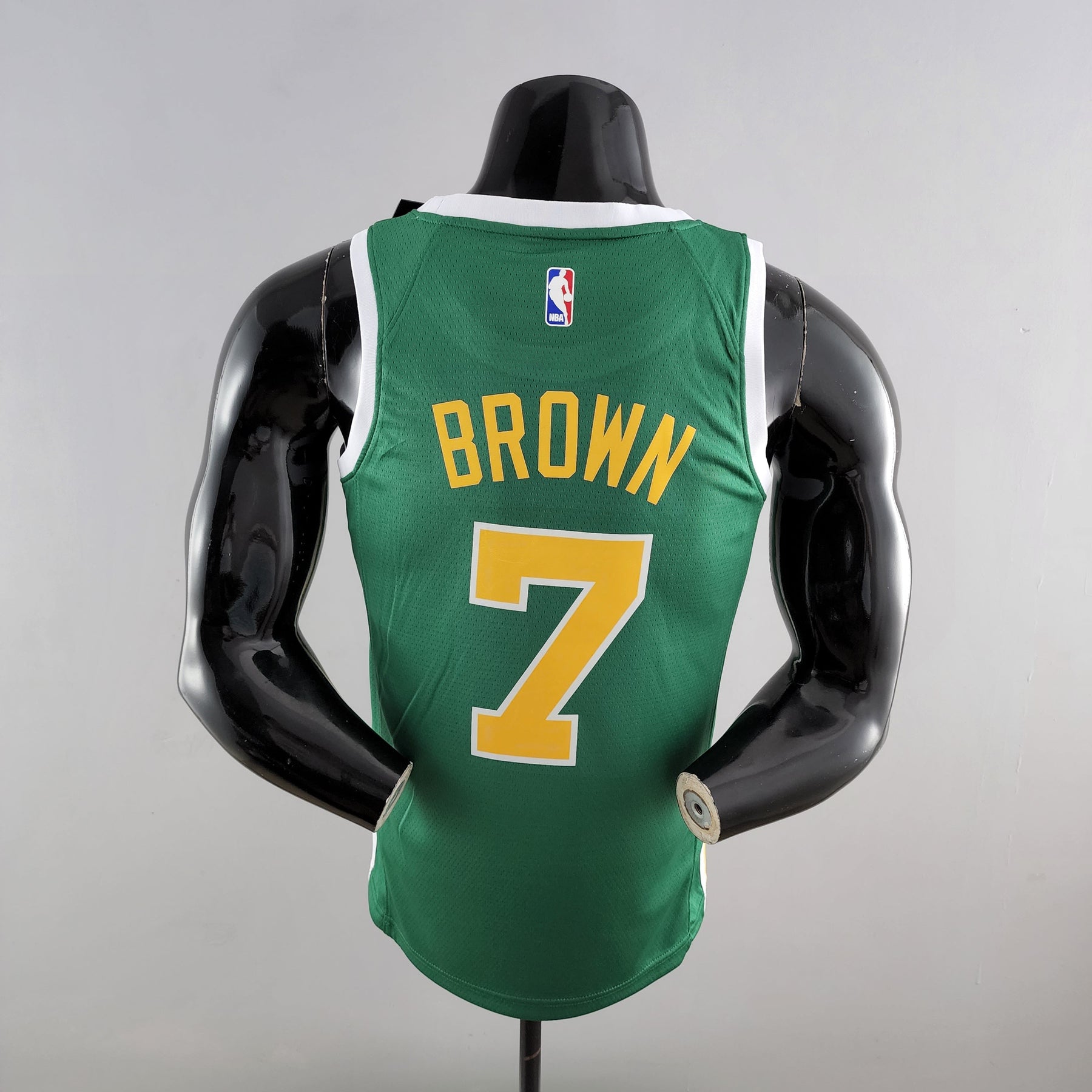 Regata NBA Boston Celtics - Jaylen Brown #7 Gold Green