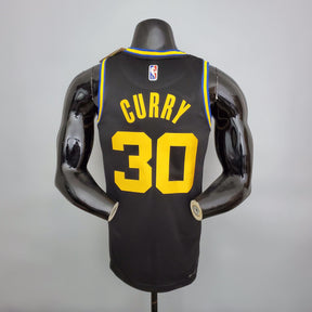 Regata NBA Golden State Warriors - Stephen Curry #30 75th Anniversary Black Edition