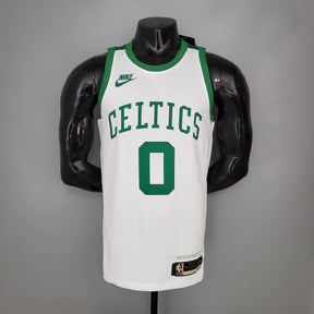 Regata NBA Boston Celtics - Jayson Tatum #0 White