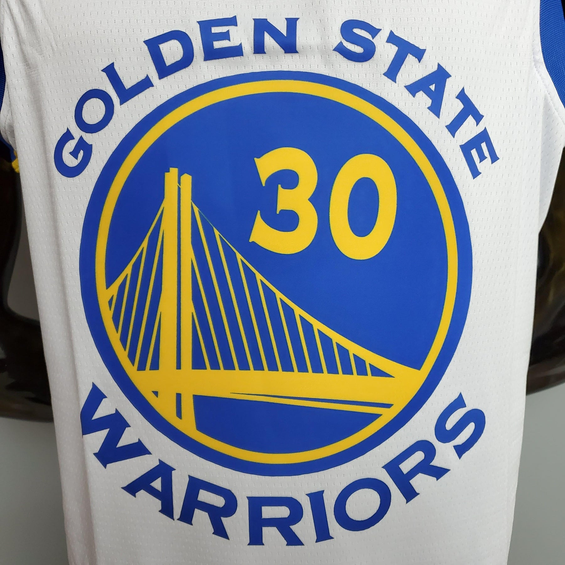 Regata NBA Golden State Warriors - Stephen Curry #30 NCR White